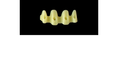 Cod.E20 f UPPER ANTERIOR  :  15x   hollow pontics-blocks  for full coverage, acrylic or porcelain, LARGE, (12-22)